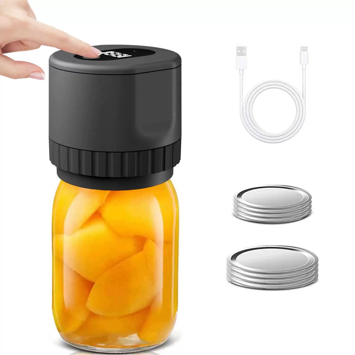Rechargeable Electric Mason Jar Vacuum Sealing Machine