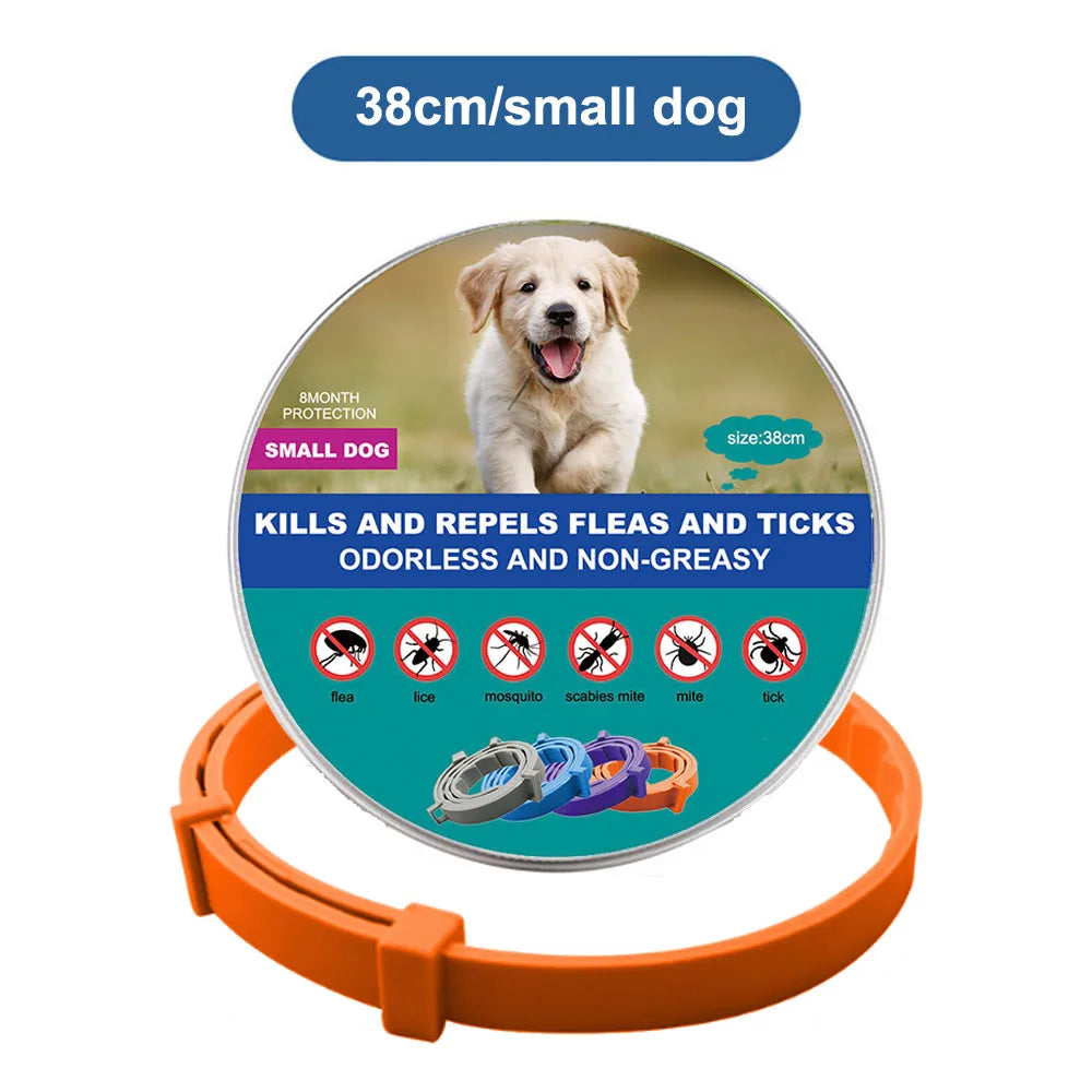 Anti Flea and Tick Collar for Cats & Dogs Infused with Natural oils no harmful chemicals